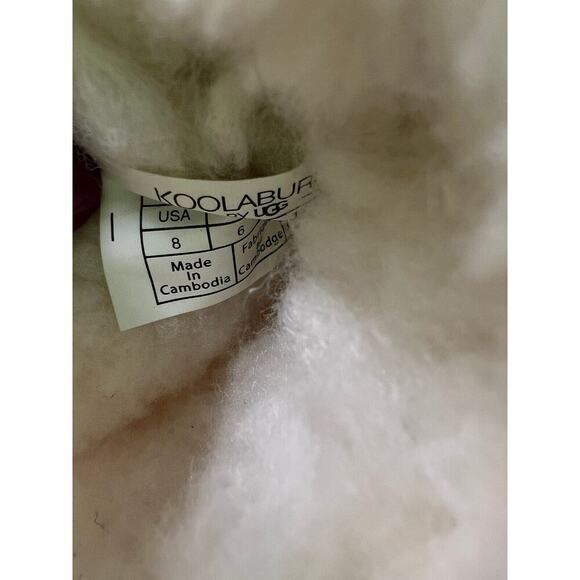 Koolaburra Ugg Winter Boots Womens Size 8 Brown Tan Suede Chestnut Tall New - Picture 8 of 11